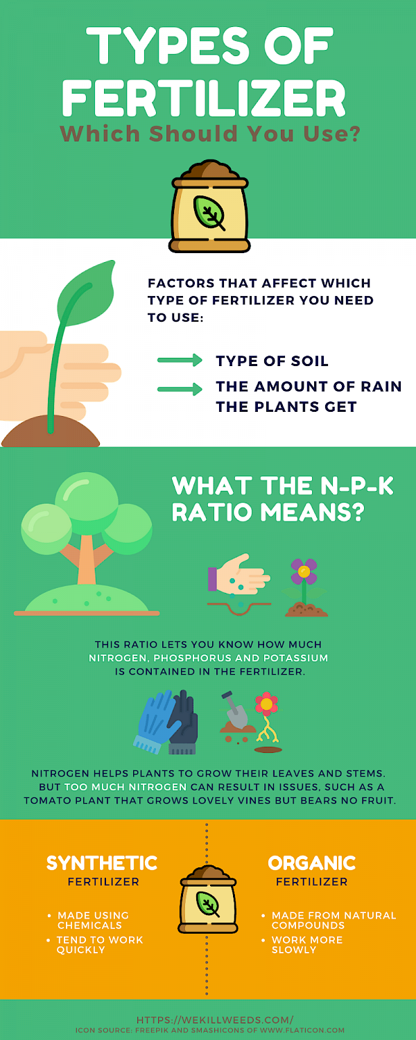 Infographic About Types of Fertilizer