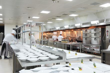 Clean commercial kitchen to keep pests away
